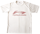 Li-Ning Roundneck T-Shirts - Anything Is Possible-Proshack.in