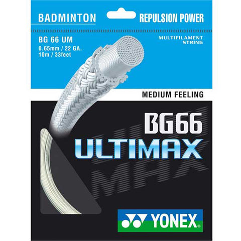 Yonex BG 66 Ultimax Badminton Racket String-Proshack.in